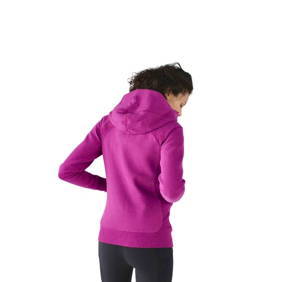 Lululemon Women's Scuba Hoodie Full Zip Berry - Picture 4 of 9